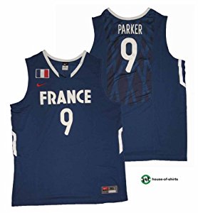 nike france basketball jersey, Nike France Tony Parker Basketball Jersey Blue